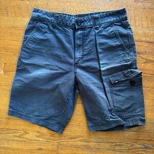 Vans Cargo Shorts Men's Size 30 Charcoal Gray Casual Utility Pockets